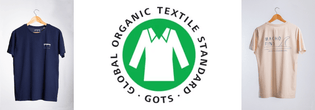  GOTS Organic Cotton T Shirts Macho Fins Signature